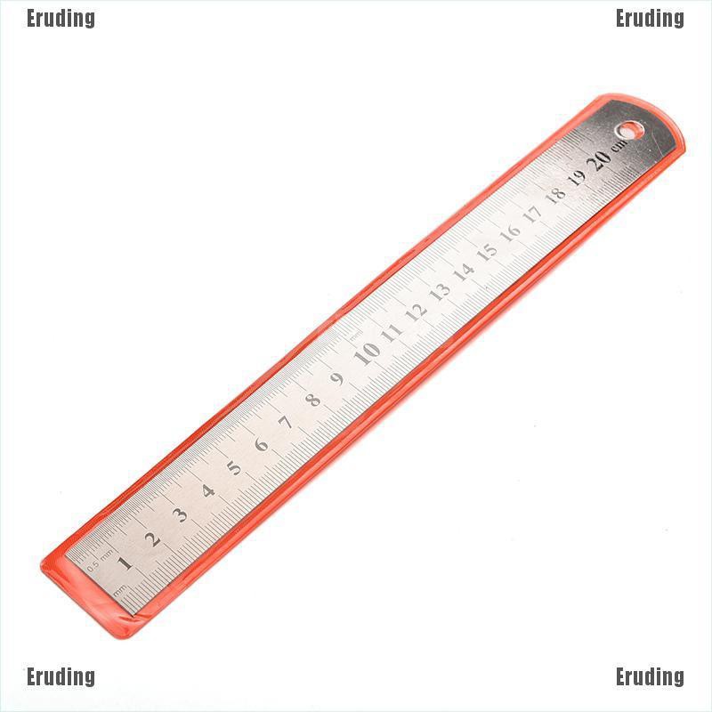 Good Quality Ch cm Metal Ruler Metric Rule Precision Double Sided Measuring Tool 3cc Shopee Philippines