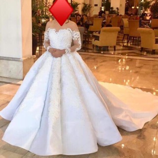 duchess satin wedding dress