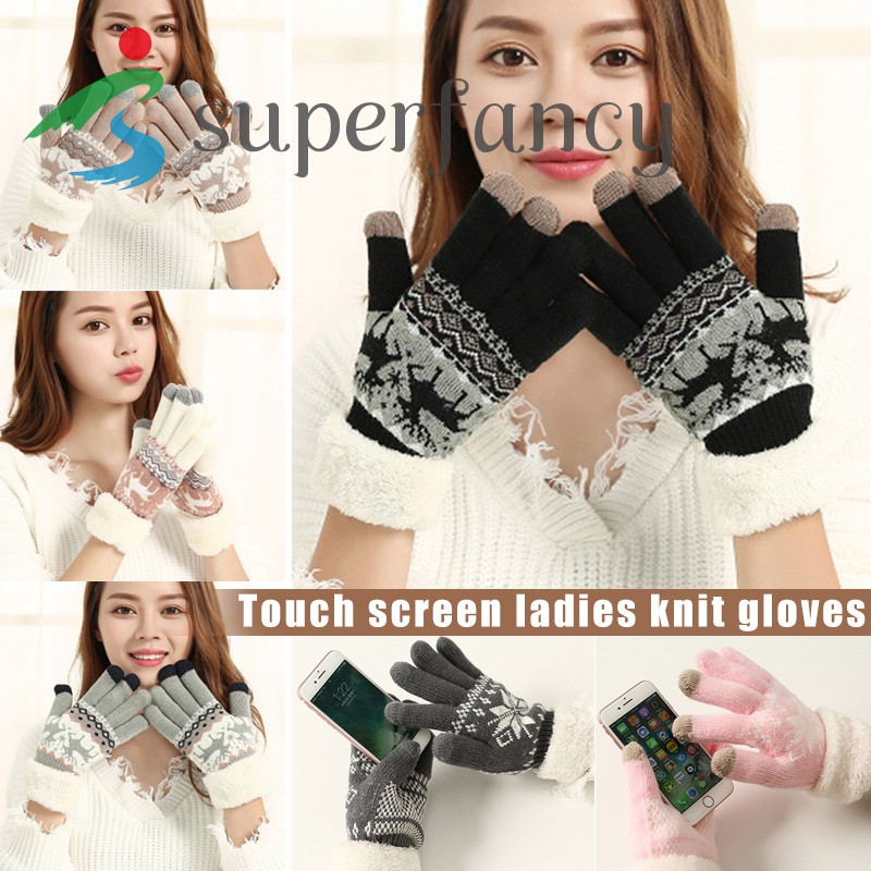 extra warm ladies gloves