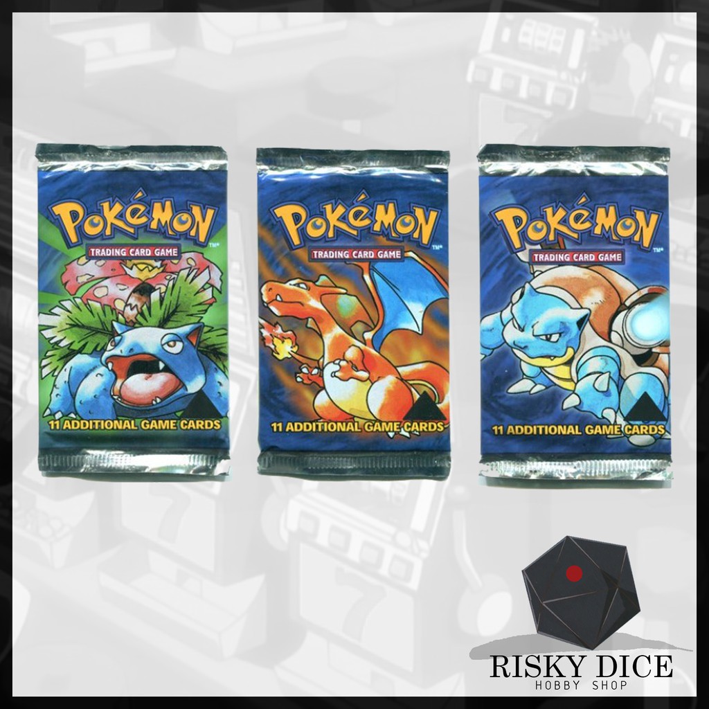 Pokemon Memorabilia | Base Set Booster Packs (EMPTY) | Shopee Philippines