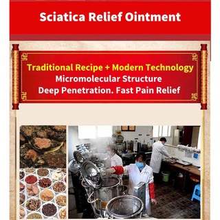 【Buy 1 get 1 free】Sciatica Relief Ointment Pain Relief Cream Body Massage Cream wasit pain relief #8