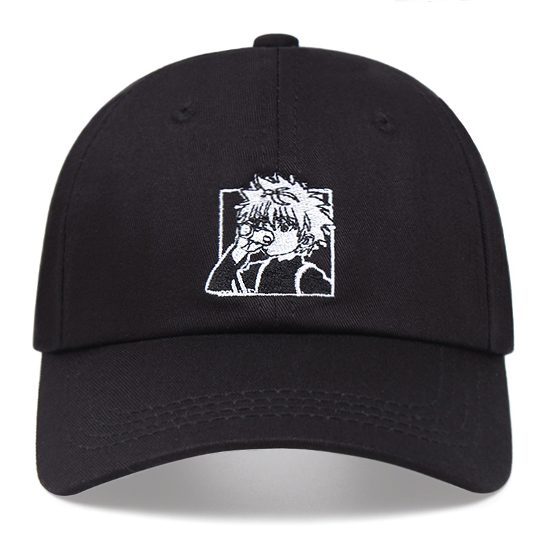 Killua Zoldyck Baseball Caps Snapback Embroidery Anime Hunter X Hunter
