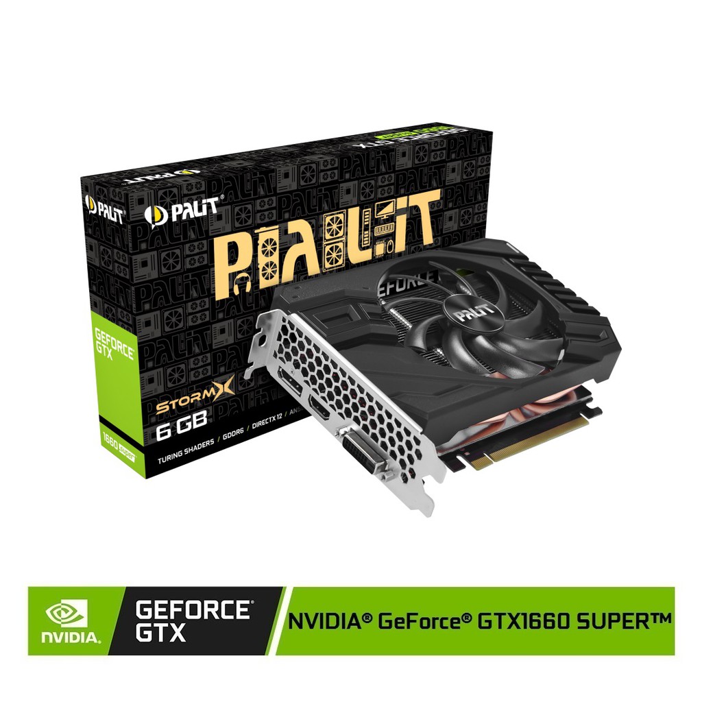Palit GeForce® GTX 1660 SUPER™ StormX 6GB Graphic Card | Shopee 