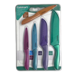 Cuisinart® 11-Piece Pearlized Non-Stick Coated Knife Set with Non-Slip Cutting Board #3