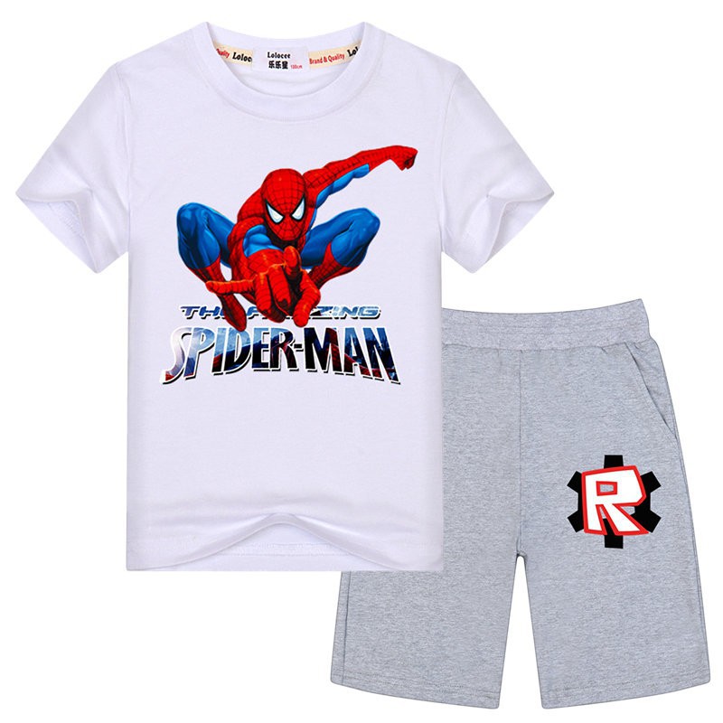 Spider Man T Shirt Roblox - roblox spider man far from home pants