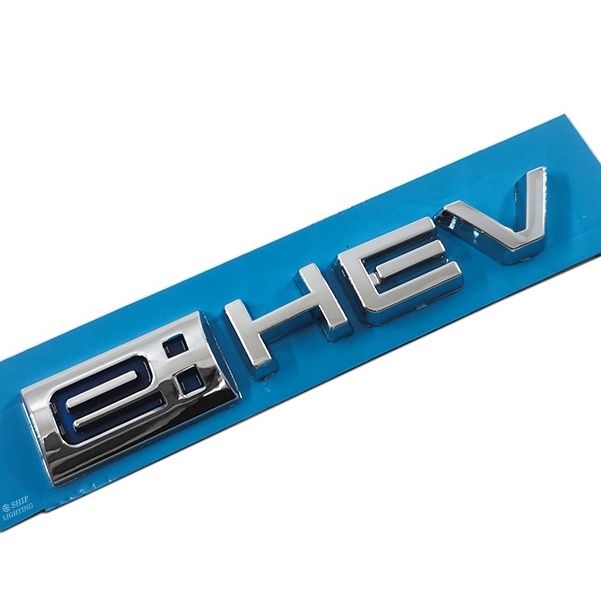 1 x ABS Chrome eHEV Logo Car Auto Rear Trunk Lid Emblem Badge Sticker