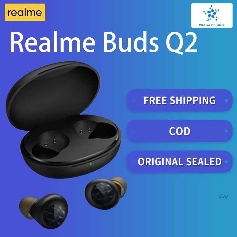 2021NEW Realme Buds Q2 Buds Q 2Genration TWS Wireless Bluetooth