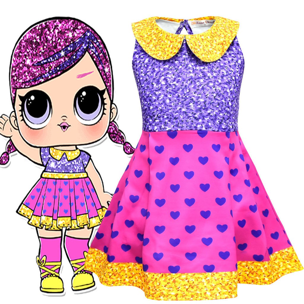 lol doll girls dress