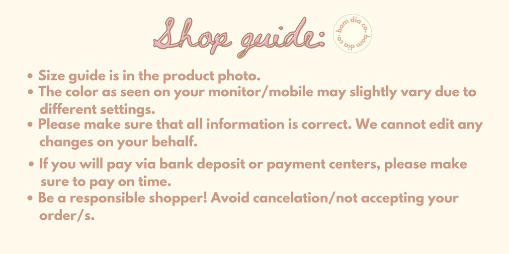 BOM DIA CO., Online Shop | Shopee Philippines