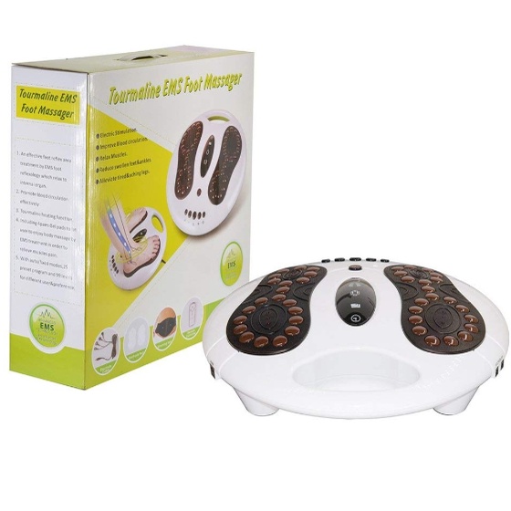 Tourmaline EMS Foot Circulation Massager, Infrared Feet