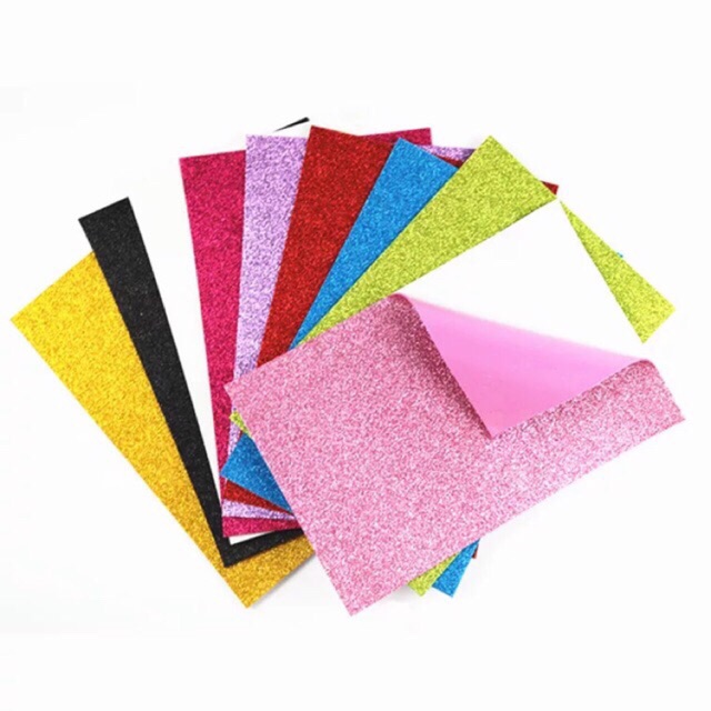 Glitter paper sticker (A4size) Shopee Philippines