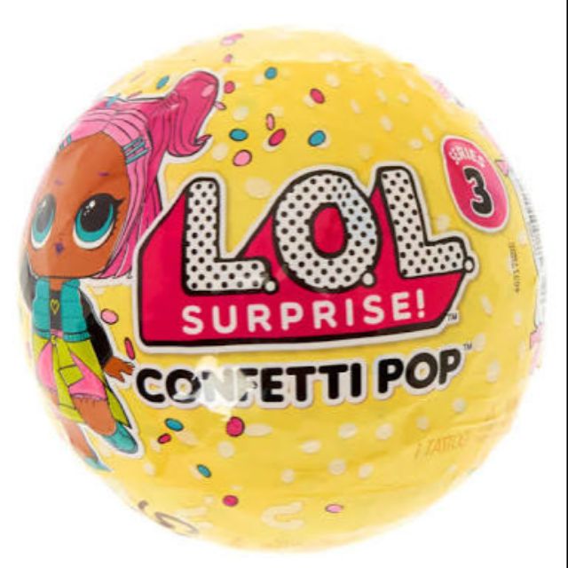 lol confetti pop ball