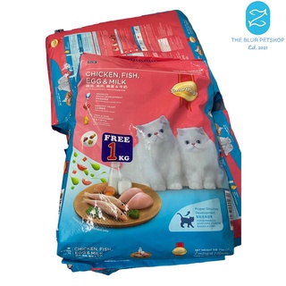 7kg plus 1kg free Smartheart Kitten Chicken Fish Egg and Milk Cat Dry Food Pet Essentials