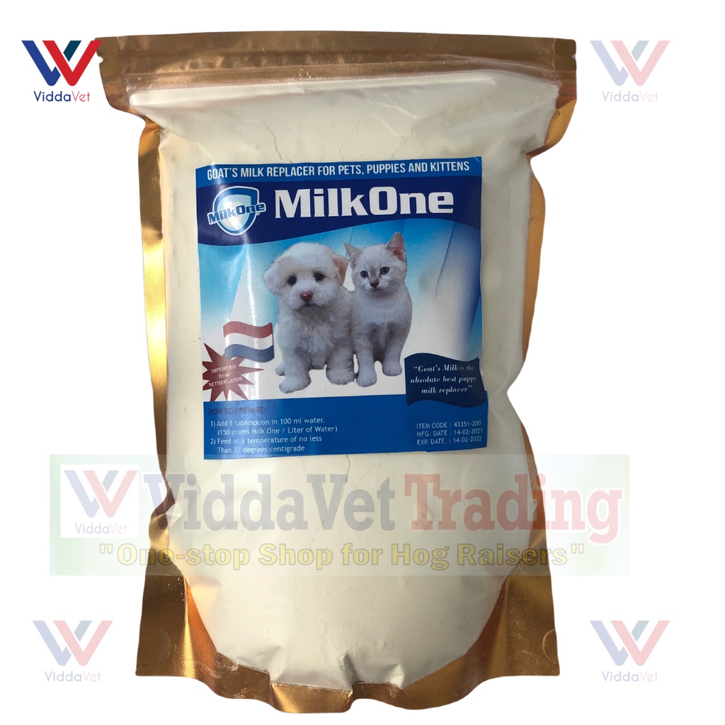 [VIDDAVET] BUY1 TAKE1 Milk One goat's milk for pets cats dog puppy kitten dog milk cat milk  1KG+1KG #6