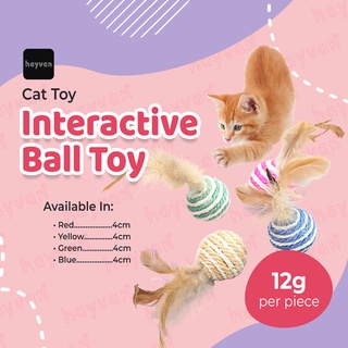 CAT Toy 1PC Cat Balls Cat Scratcher Toy Pets Interactive Toy for Kitty Training Indoor Play
