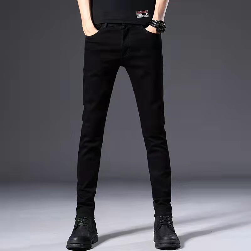 L001 Men's pants Black 28-36 Rny(stretch cotton) | Shopee Philippines