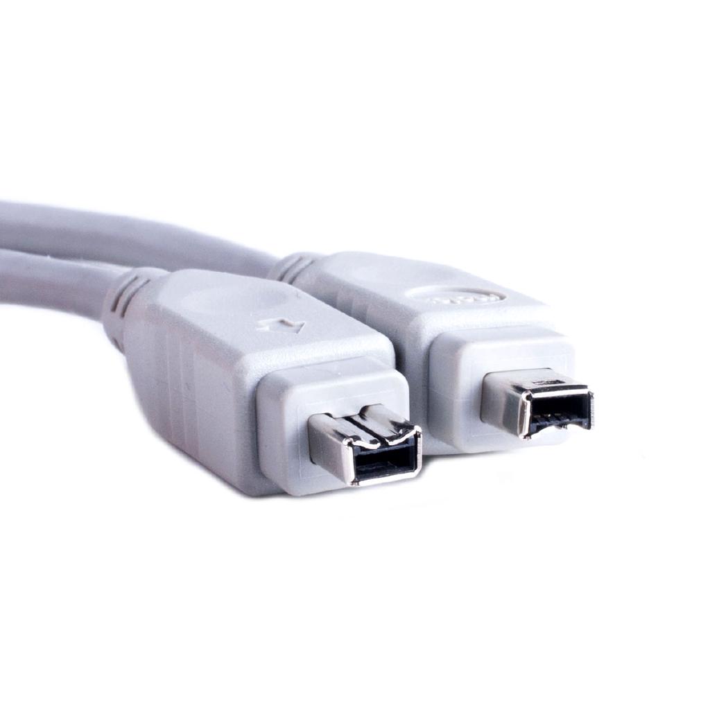 FireWire Cable IEEE 1394 M/M sony iLink DV 4P to 4Pin 45" molex male