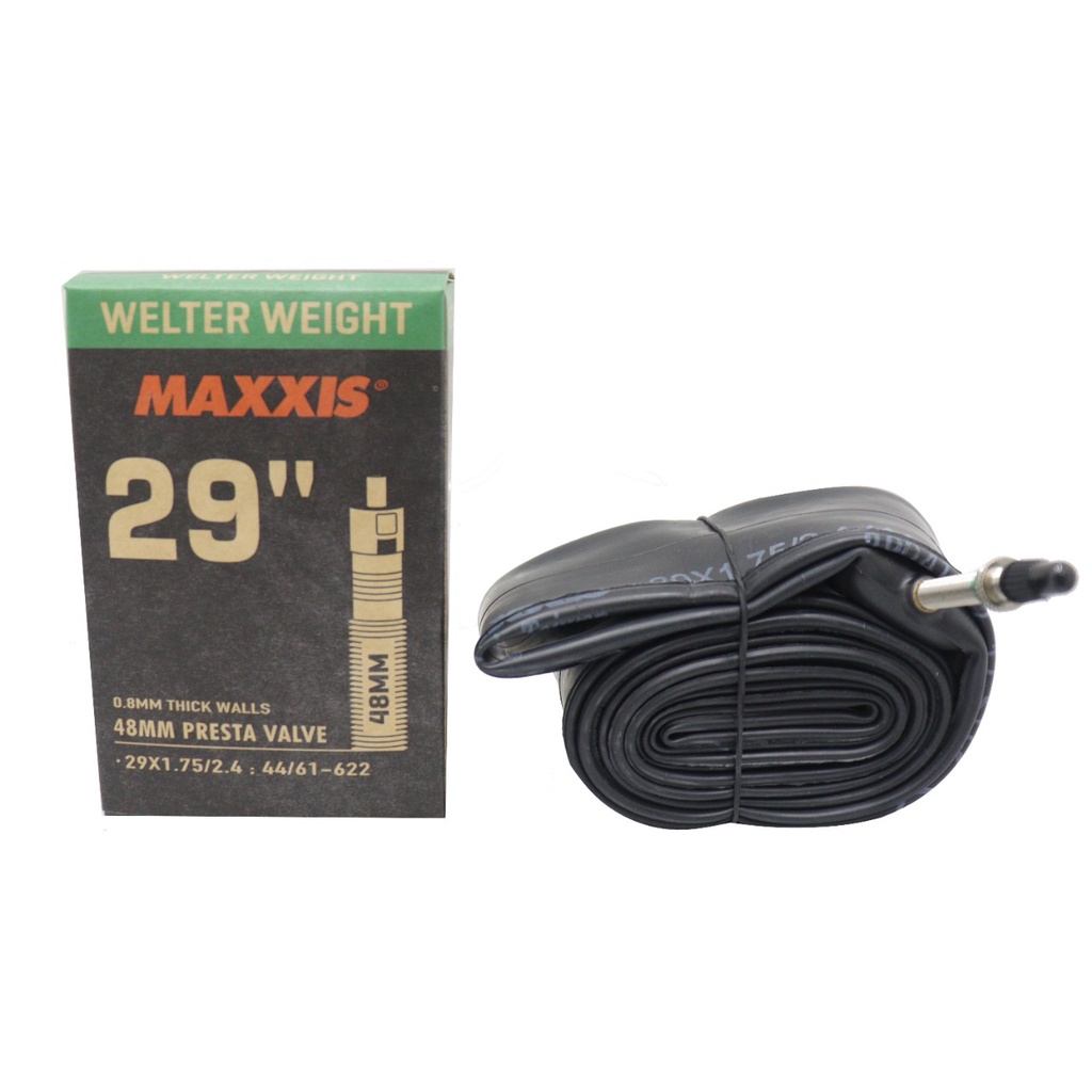 1 to 6 tubes Maxxis Welter Weight 29x1.75/2.4 Presta Inner Tube 48mm Valve 
