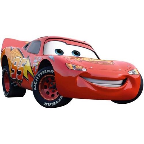 Choose Size LIGHTNING MCQUEEN CARS Disney Decal Removable WALL STICKER ...