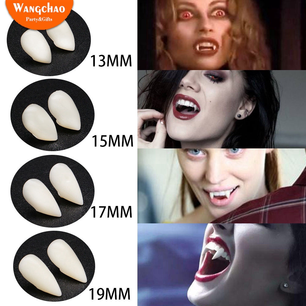 Halloween Vampire Fangs Gigi Kostum Anak Mainan Plastik Halloween Vampire Fangs Gigi Kostum Anak Mainan Plastik