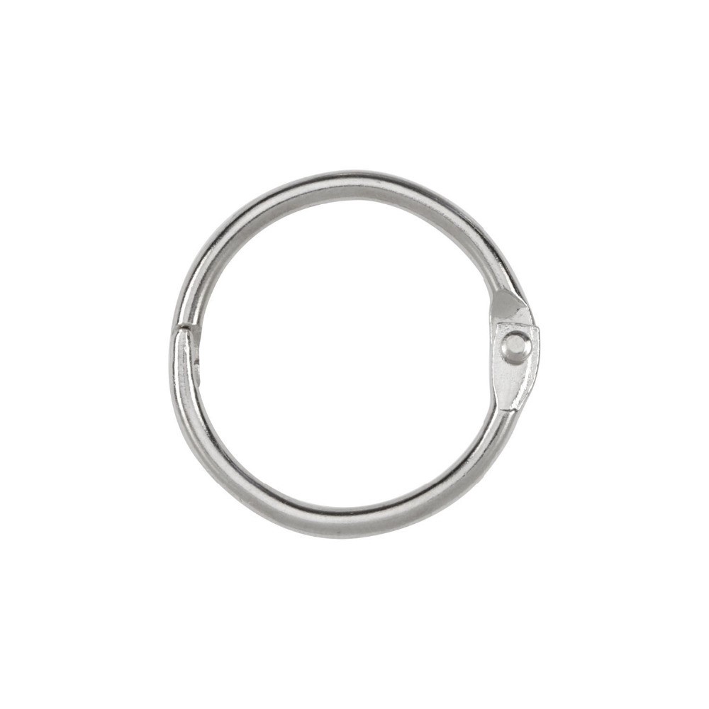 silver-multifunctional-metal-loose-leaf-book-binder-hoop-ring-book-ring