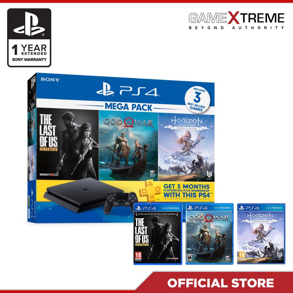 Ps4 Slim 1tb Megapack Premium Bundle Shopee Philippines