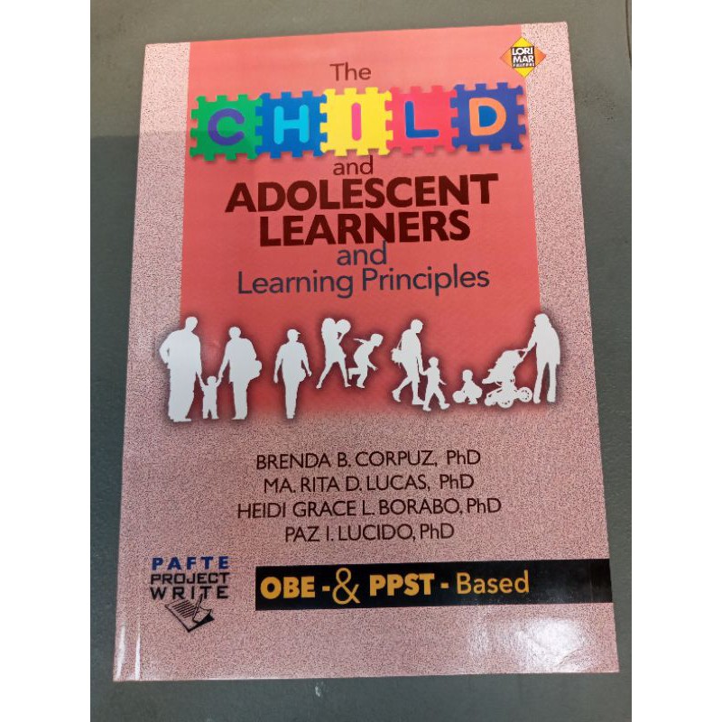 THE CHILD & ADOLESCENT LEARNERS & LEARNING PRINCIPLES BY CORPUZ, LUCAS