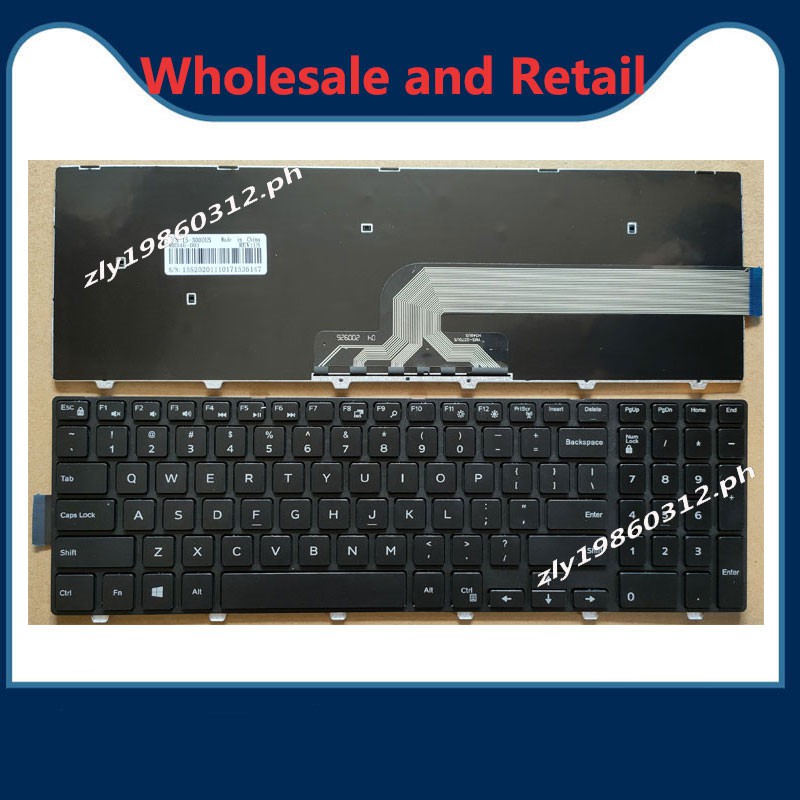 DELL Inspiron 15 3551 15-5100 3552 15-3878 7559 3558 3543 3550 5543 5548  5542 5552 5759 7557 5551 5555 5558 laptop keyboard | Shopee Philippines