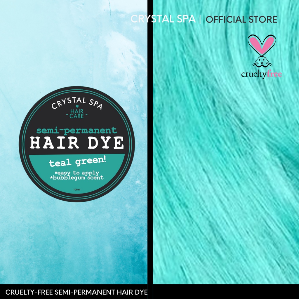 CRYSTAL SPA SEMI PERMANENT HAIR DYE Temporary Hair Dye Semi Permanent