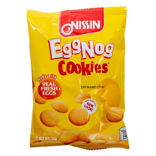 Nissin Eggnog Cookies 32g | Shopee Philippines