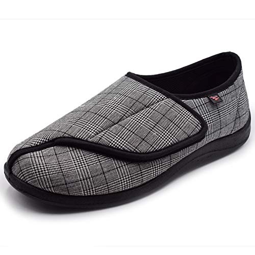 Diabetes shoes Men's Wide Width Diabetic Shoes, Adjustable Closures ...