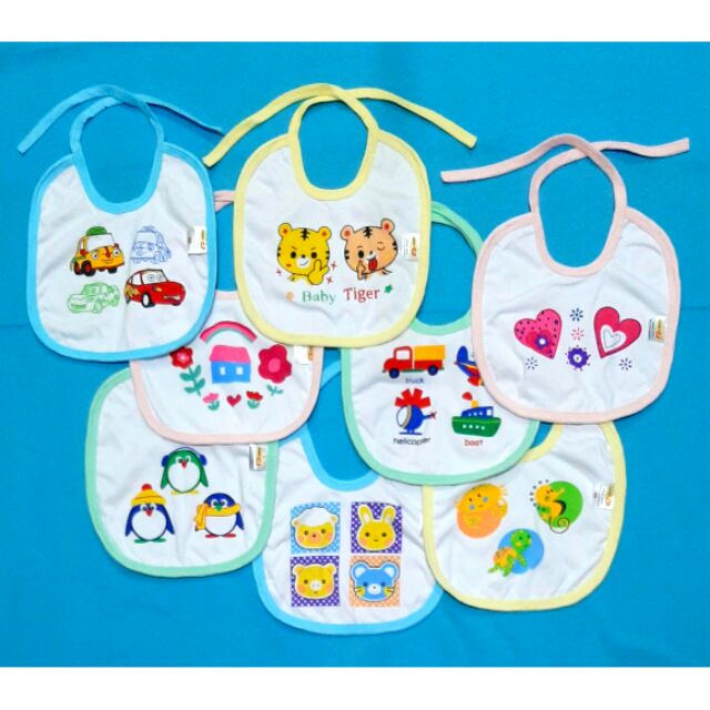 printed baby bibs