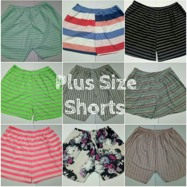 plus size shorts online
