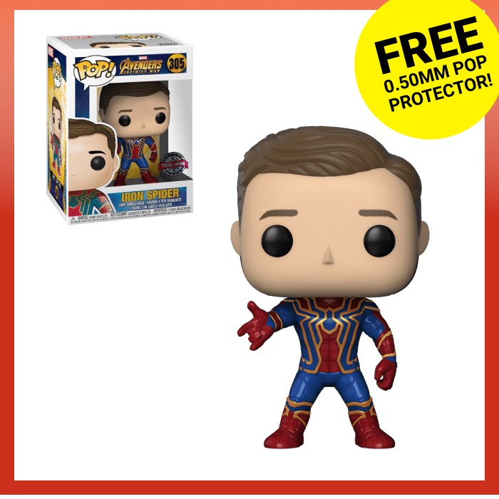 iron spider pop figure