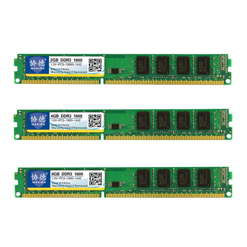 Xiede Desktop Computer Memory Ram Module Ddr3 1600 8gb Pc3 240pin Dimm 1600mhz For Amd Inter X Shopee Philippines
