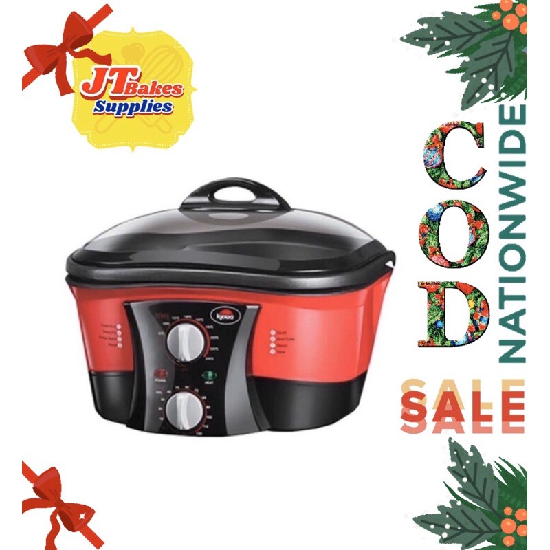 Kyowa KW3800 8In1 MultiCooker 5Liters Capacity With Free Gift