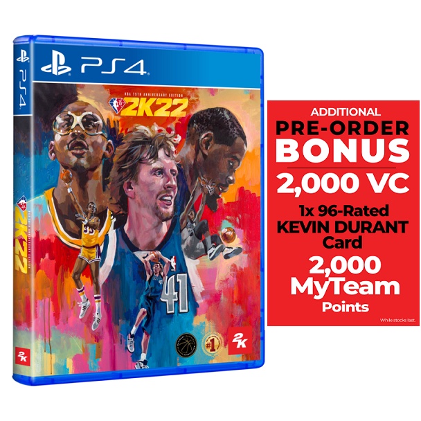 Nba 2k22 75th Anniversary Edition Ps4 Brandnew Shopee Philippines