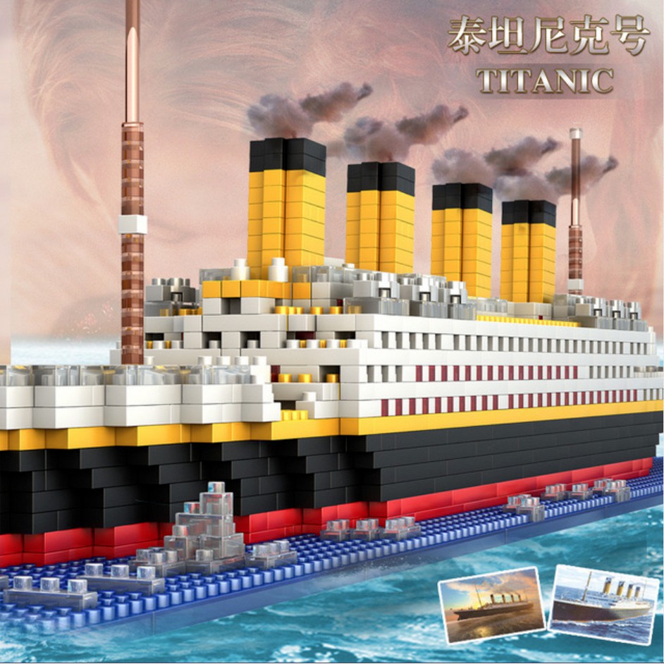 titanic ship lego set