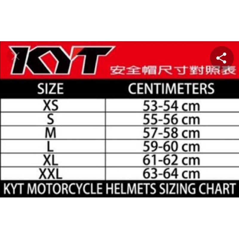 Kyt Helmet Size Chart | atelier-yuwa.ciao.jp