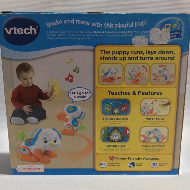 vtech shake & sounds learning pup