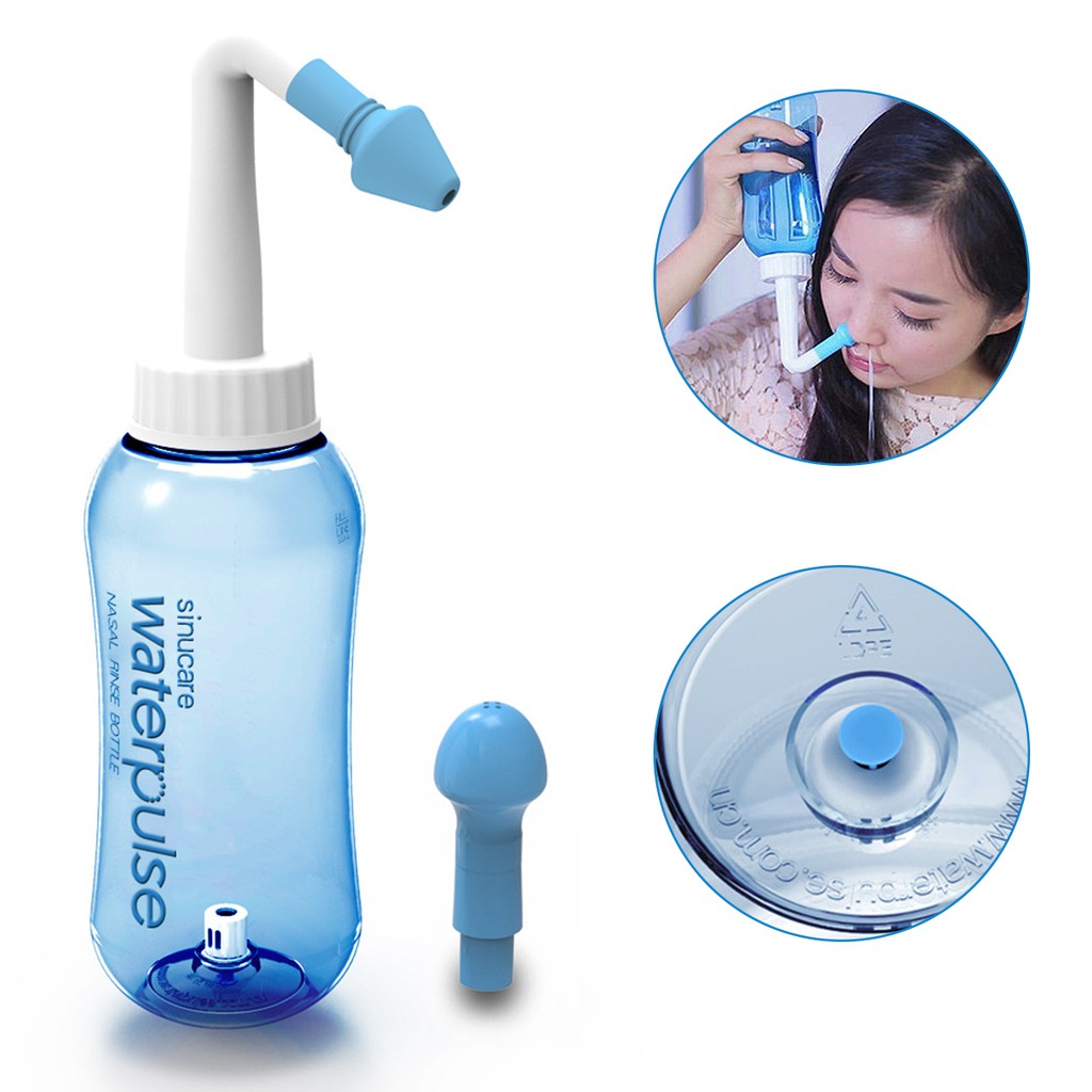 300ml Capacity Nasal Irrigator Nasal Rinse Cleaner Nasal Wash Bottle ...