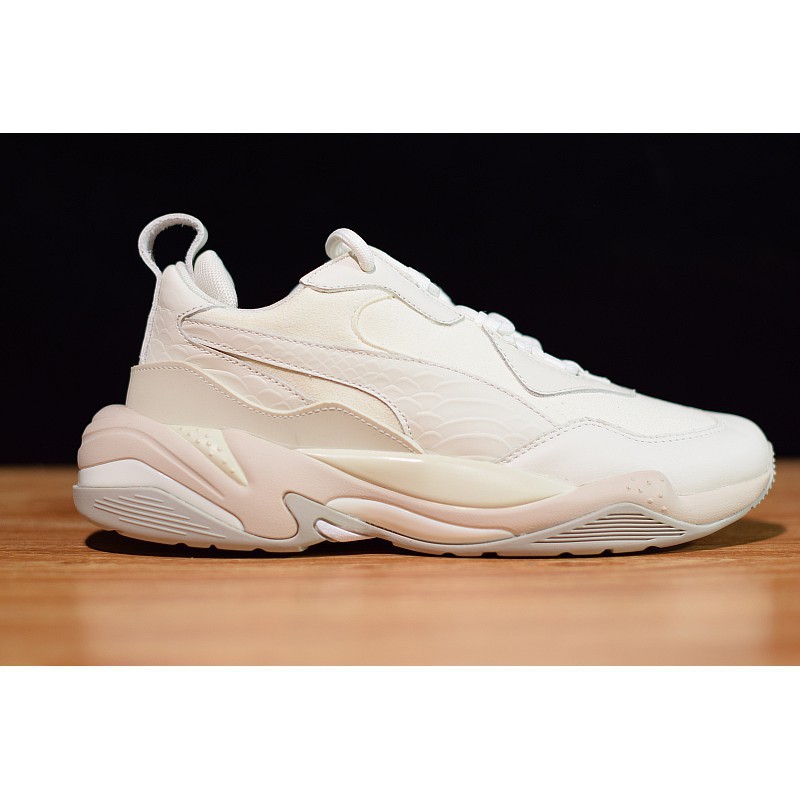 puma thunder desert white sneakers