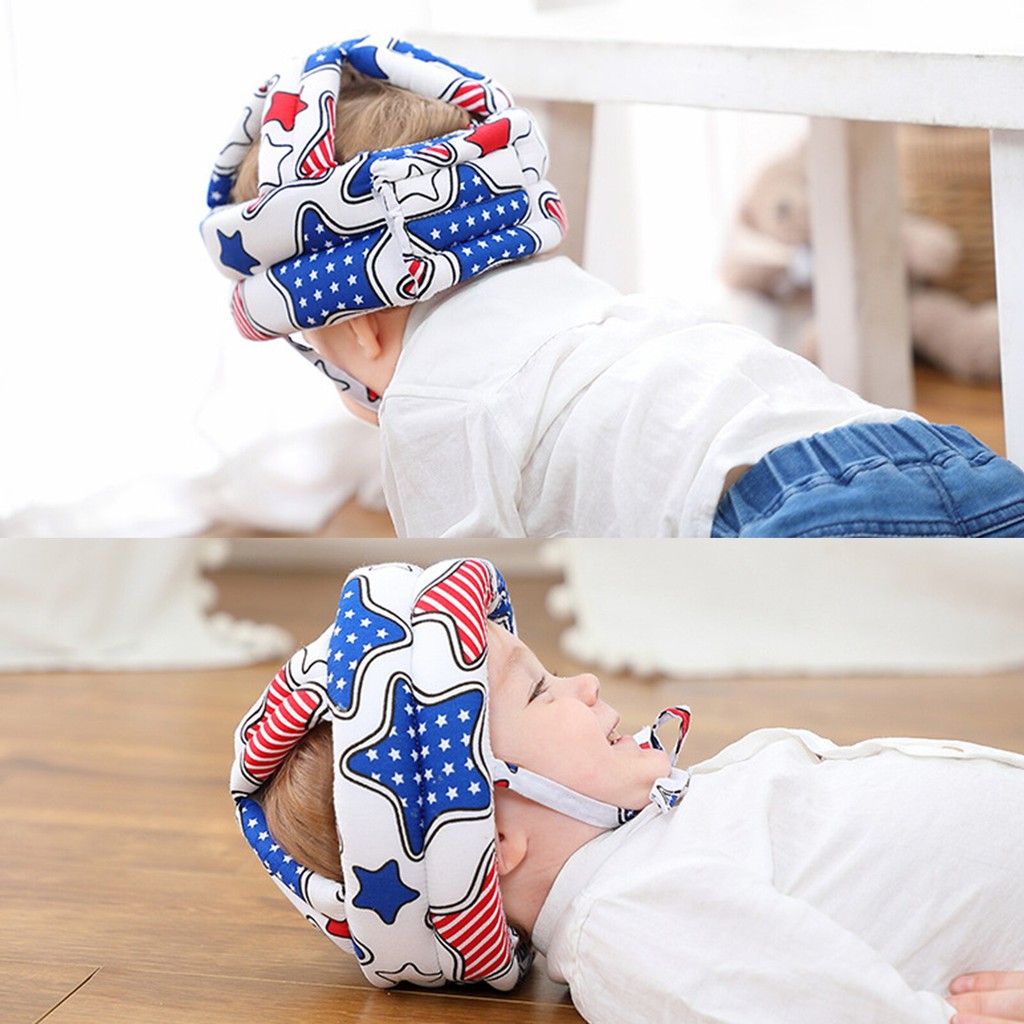Infant Toddler Safety Helmet Anti-Collision Baby Protective Cap Adjustable Kids Head Protection Hat
