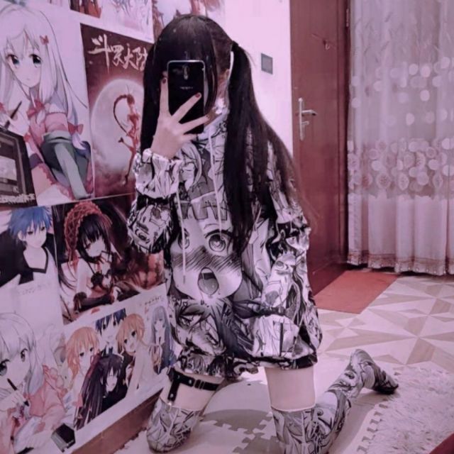 Hoodie girl hentai outlet
