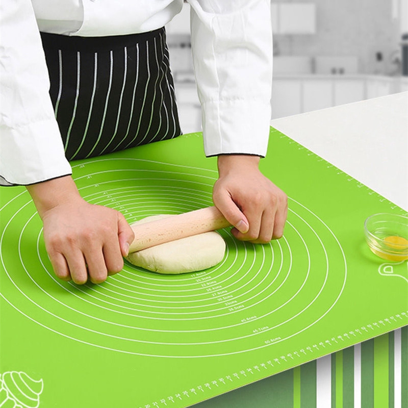 Nonslip Silicone Pastry Mat With Measurements 50 40 Cm For Silicon