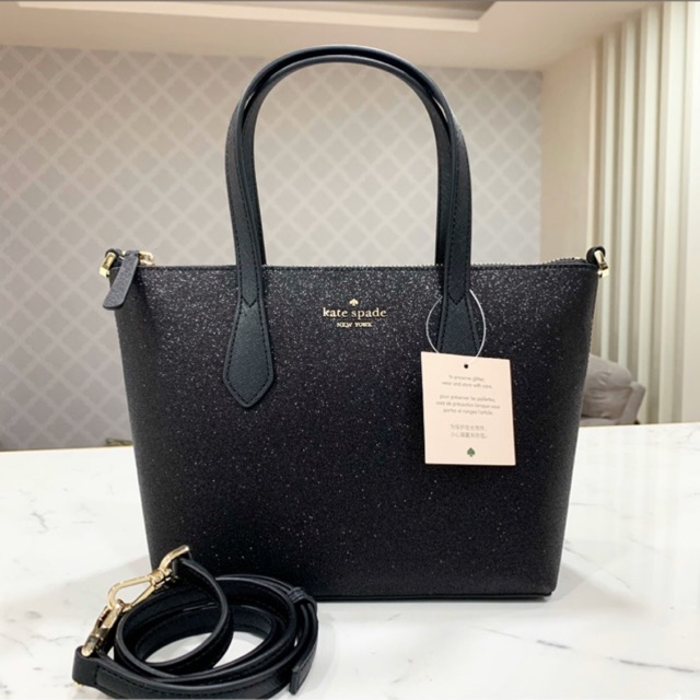 Kate Spade Joeley Smooth Glitter Small Satchel Crossbody Bag WKRU6281 |  Shopee Philippines