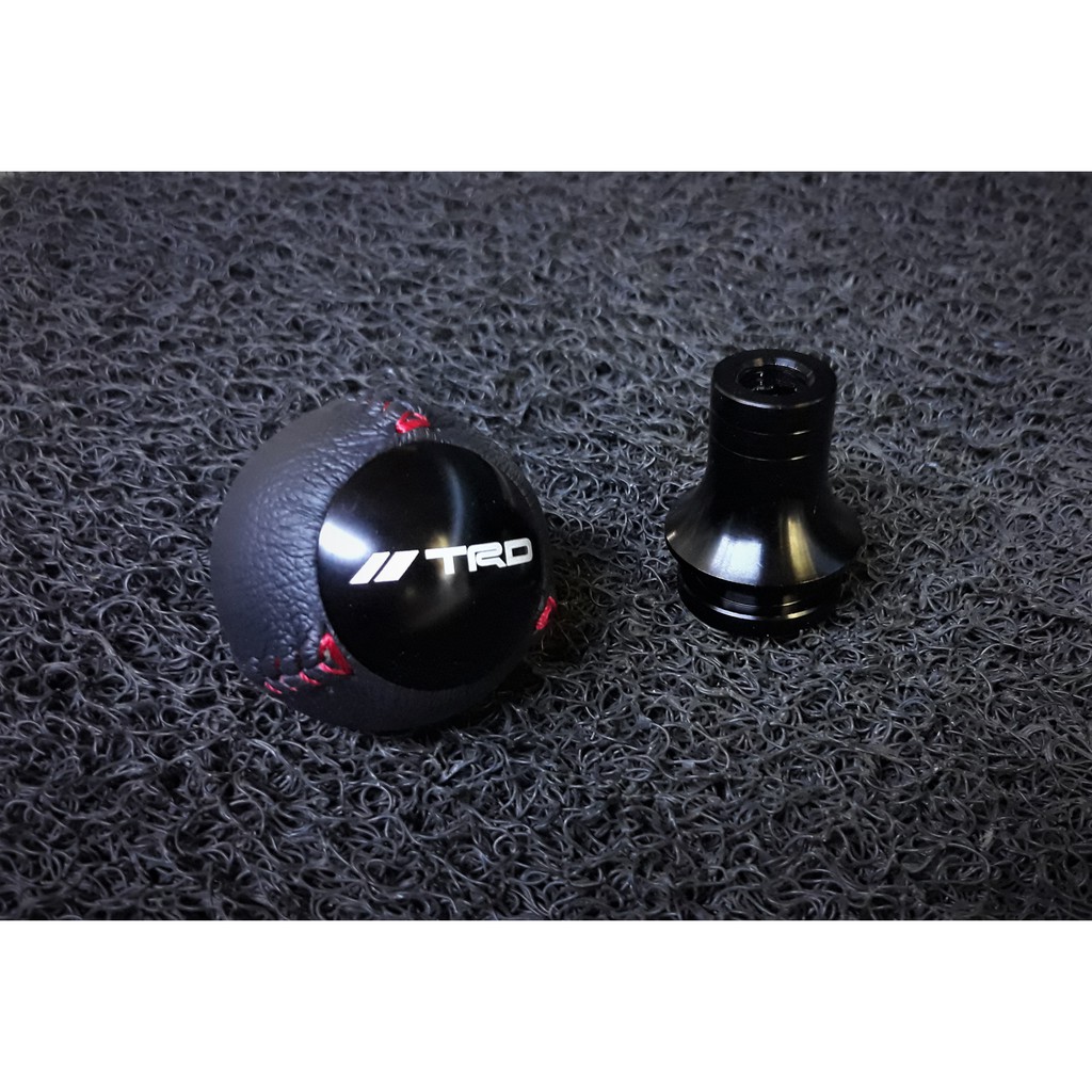 TRD Ball Type Shift Knob Shift Stick with shift boot adaptor for Toyota