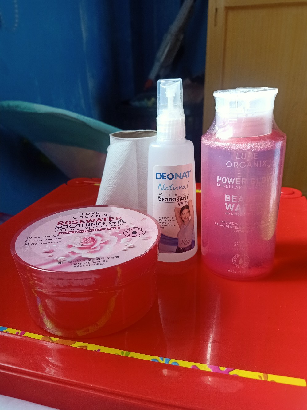 luxe organix micellar water