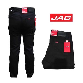 7702/Black basic pants for men jeans skinny stretchable/JAG/COD
