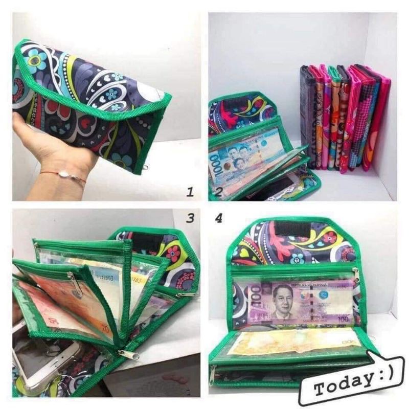 MONEY ORGANIZER BOOK TYPE BUDGET WALLET Shopee Philippines
